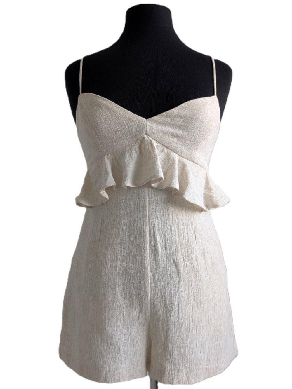 NWT BCBGeneration Linen Blend Romper | Size 8 (fits 6)